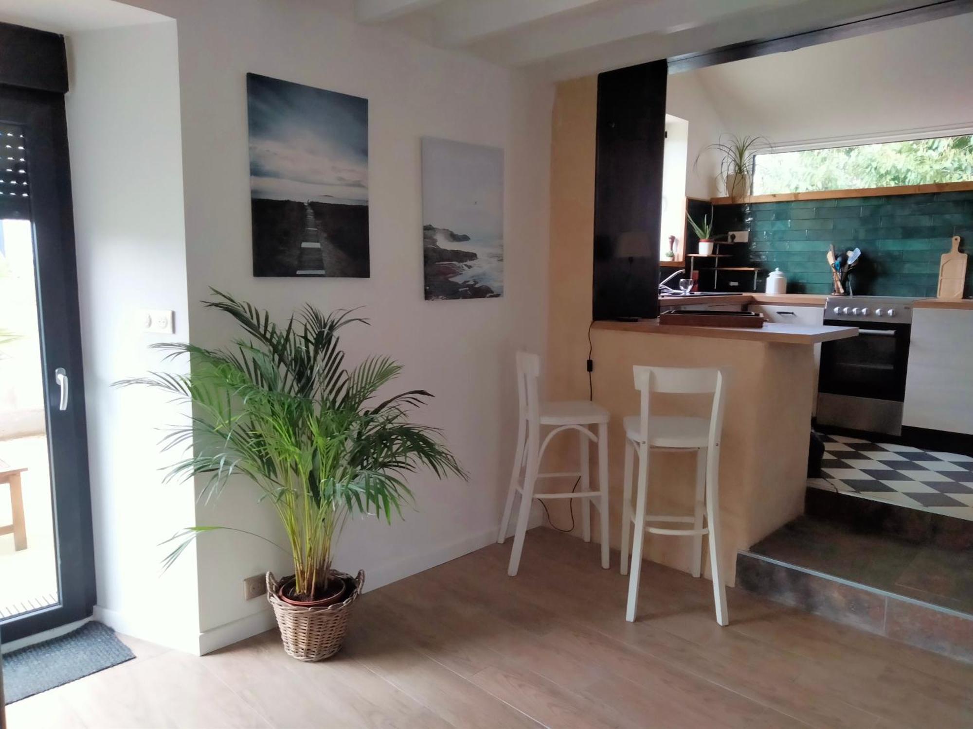 Gite 3 Chambres En Bord De Rance La Ville-es-Nonais Luaran gambar